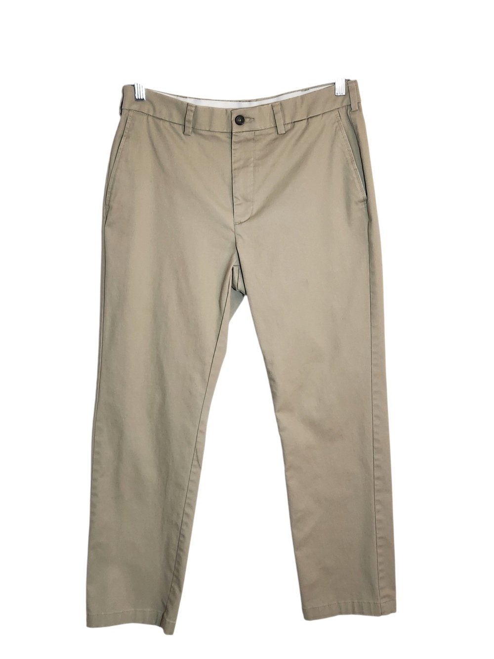 George Khaki Chino Pants Cotton Blend Size 33 x 30